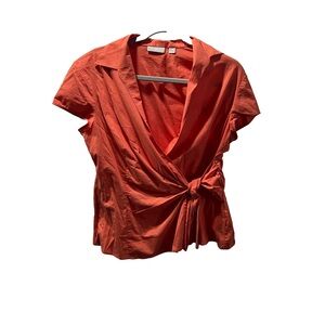 *New York & Company|Wrap Blouse|Size Large